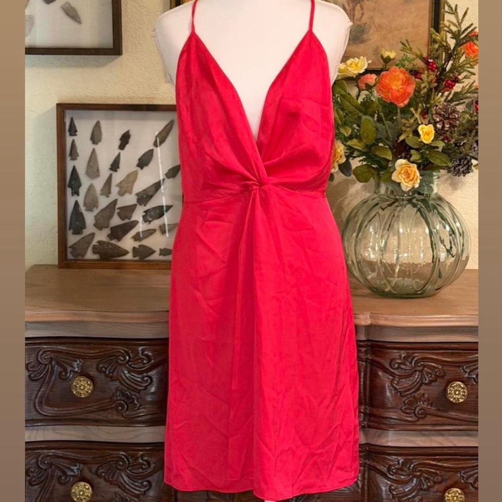 Express Satin Slip Dress